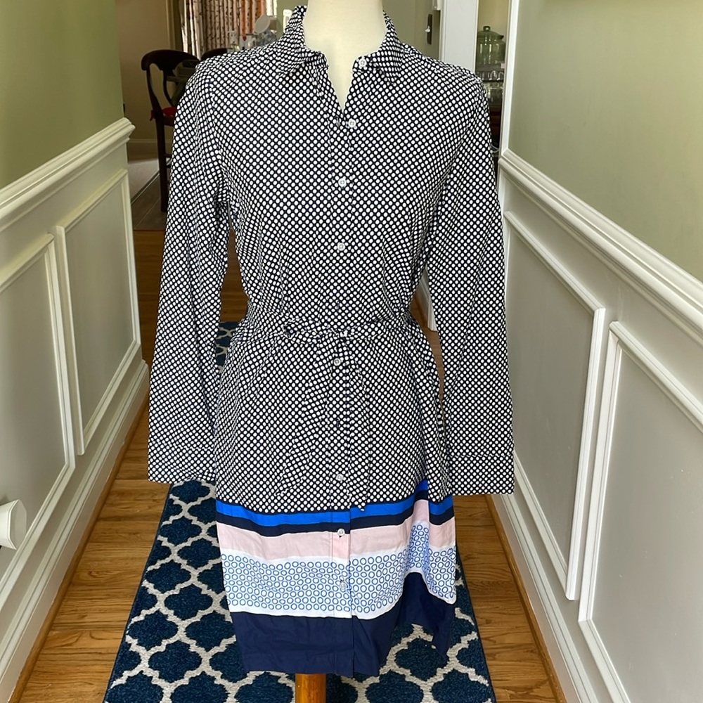 Tommy Hilfiger • Polkadot Shirt Dress